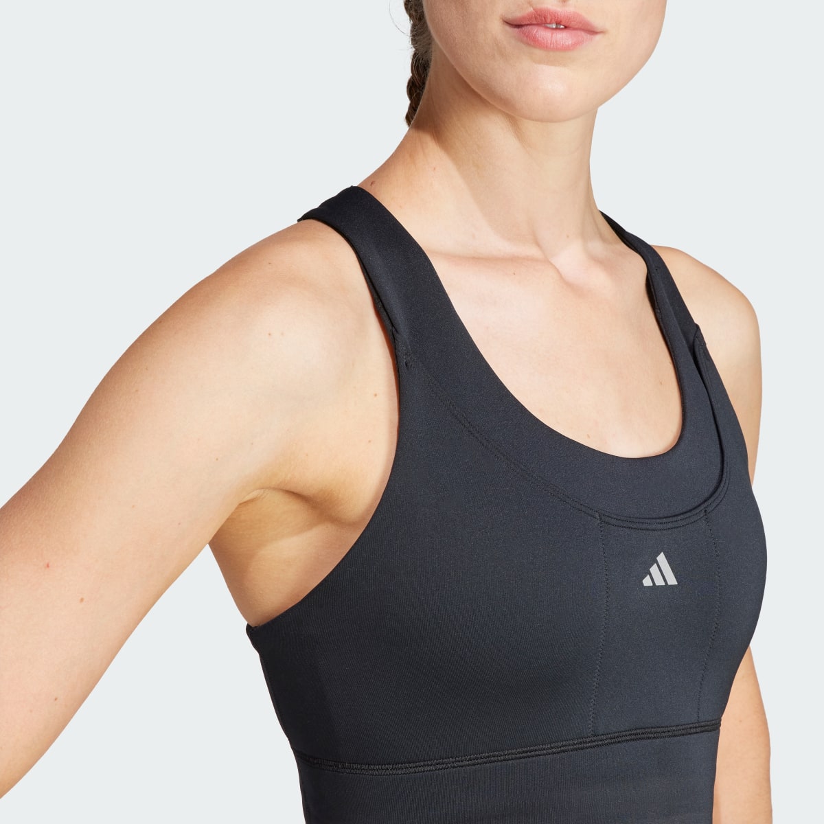 Adidas Reggiseno sportivo Run Pocket Medium-Support. 8