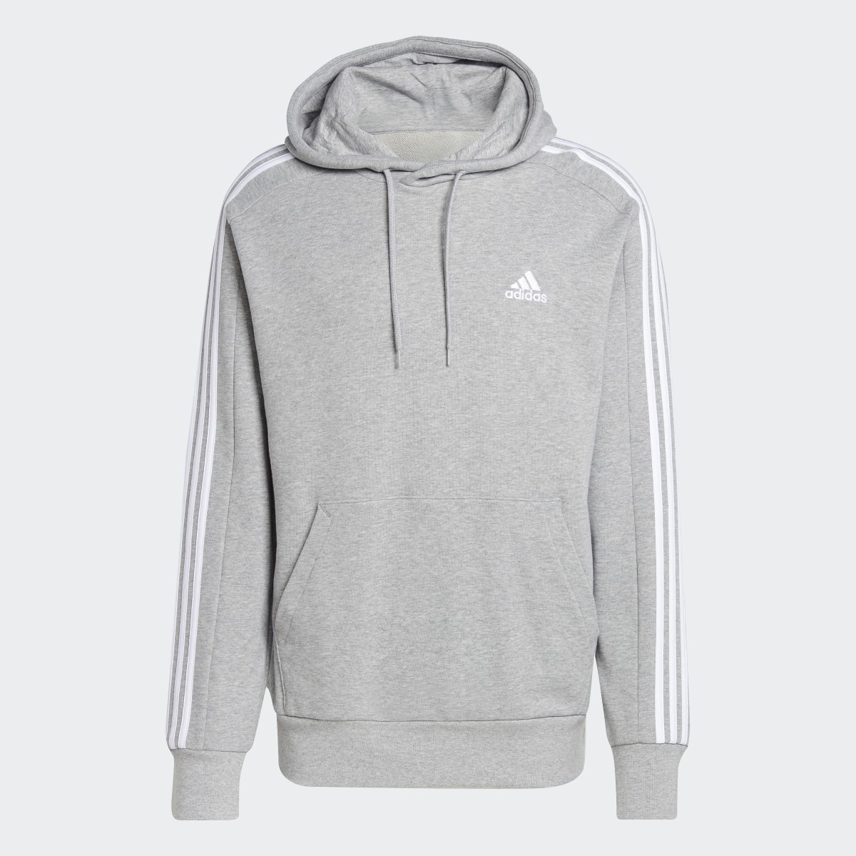 Adidas Essentials French Terry 3-Stripes Hoodie. 5