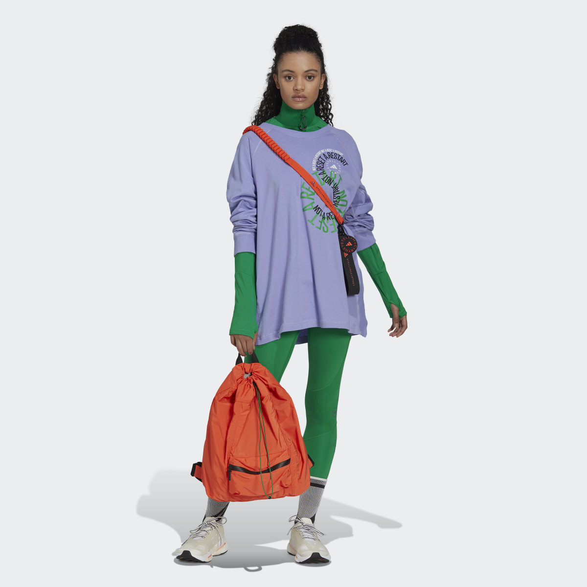 Adidas by Stella McCartney Long Sleeve Tee (uniseks). 5