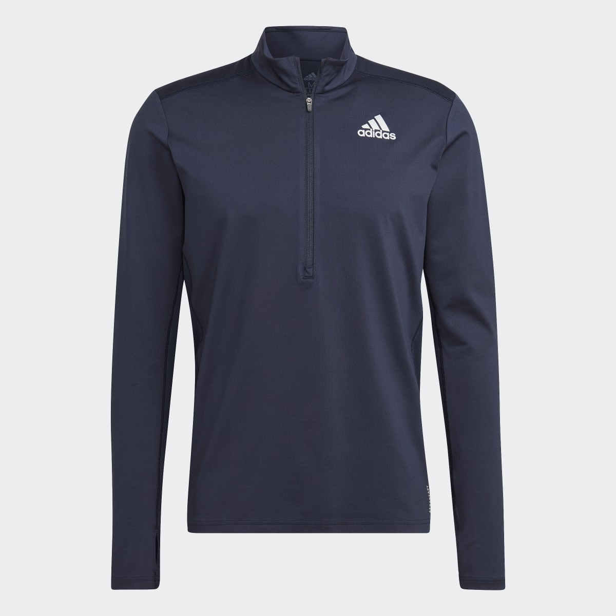 Adidas Own The Run 1/2 Zip Long Sleeve Tee. 5