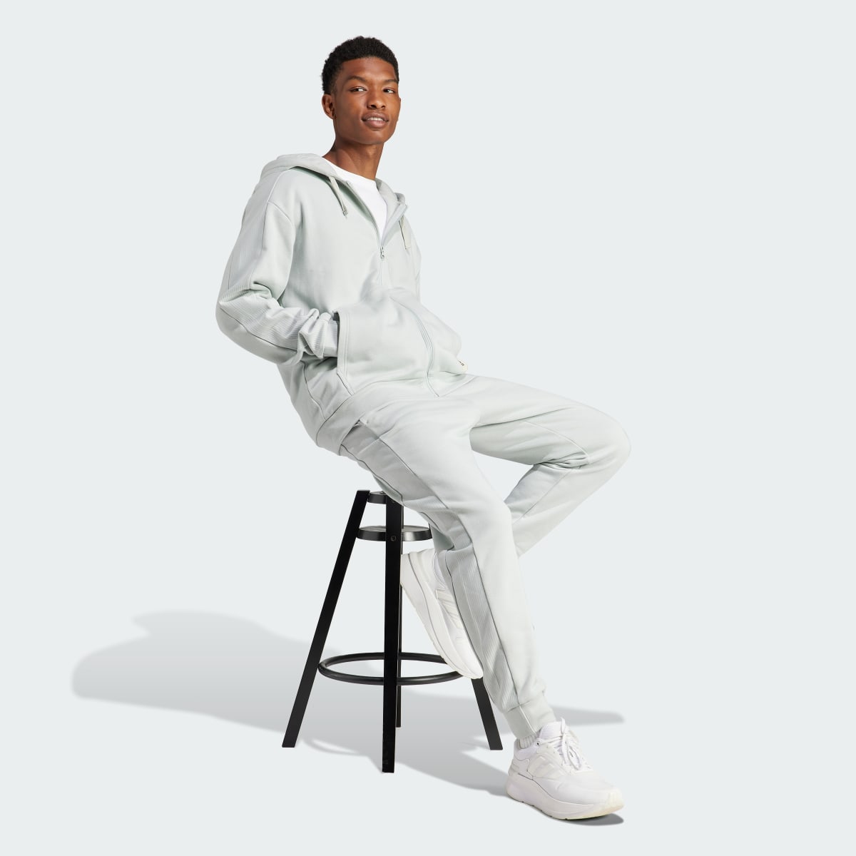 Adidas Lounge French Terry Pants. 4