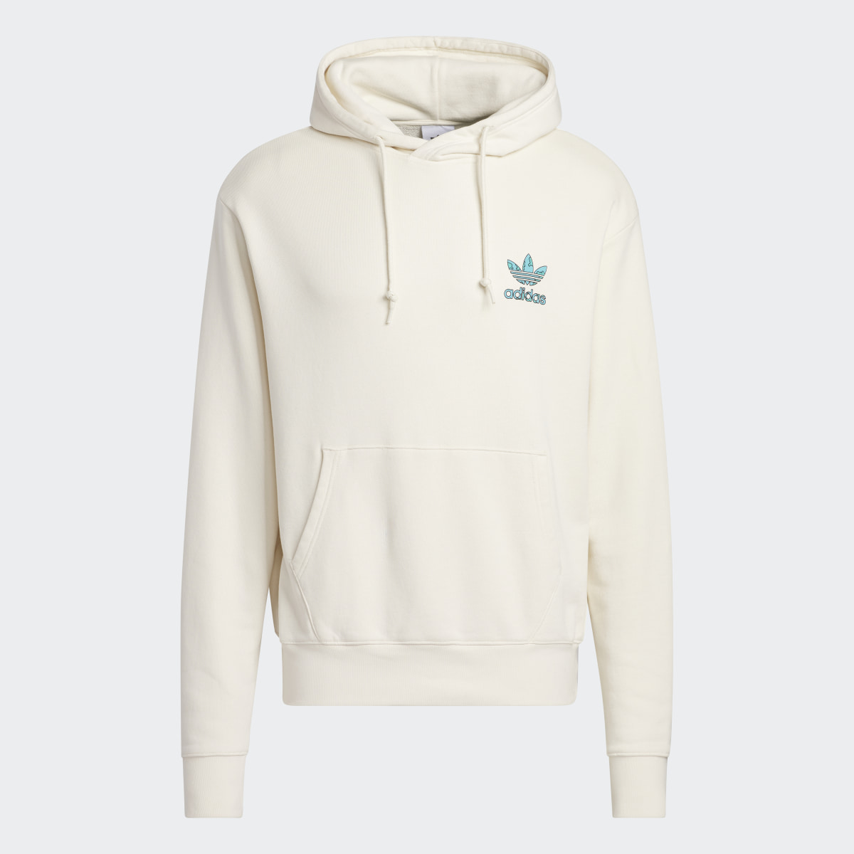 Adidas Stacked Trefoil Earth Hoodie. 5