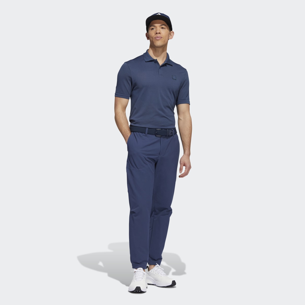 Adidas Go-To Seamless Golf Polo Shirt. 7