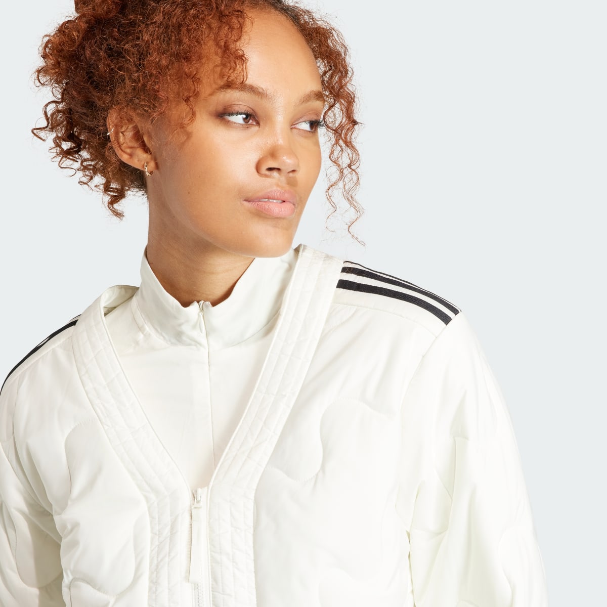 Adidas Nuganic Crop Light Insulation Jacket. 6