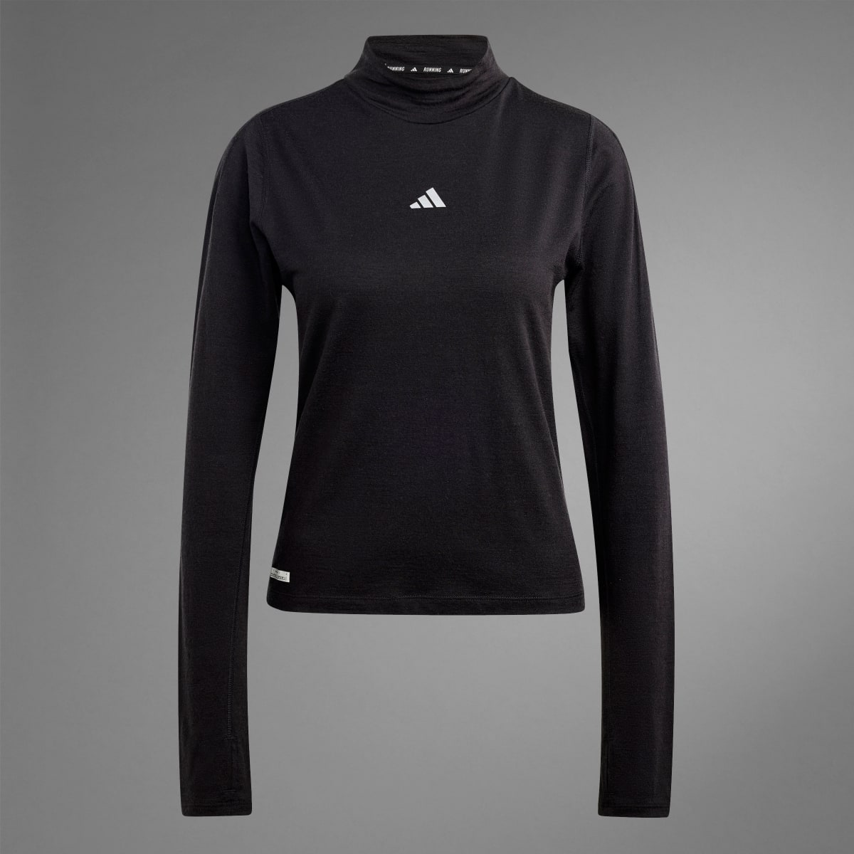 Adidas Ultimate Running Conquer the Elements Merino Long Sleeve Shirt. 9