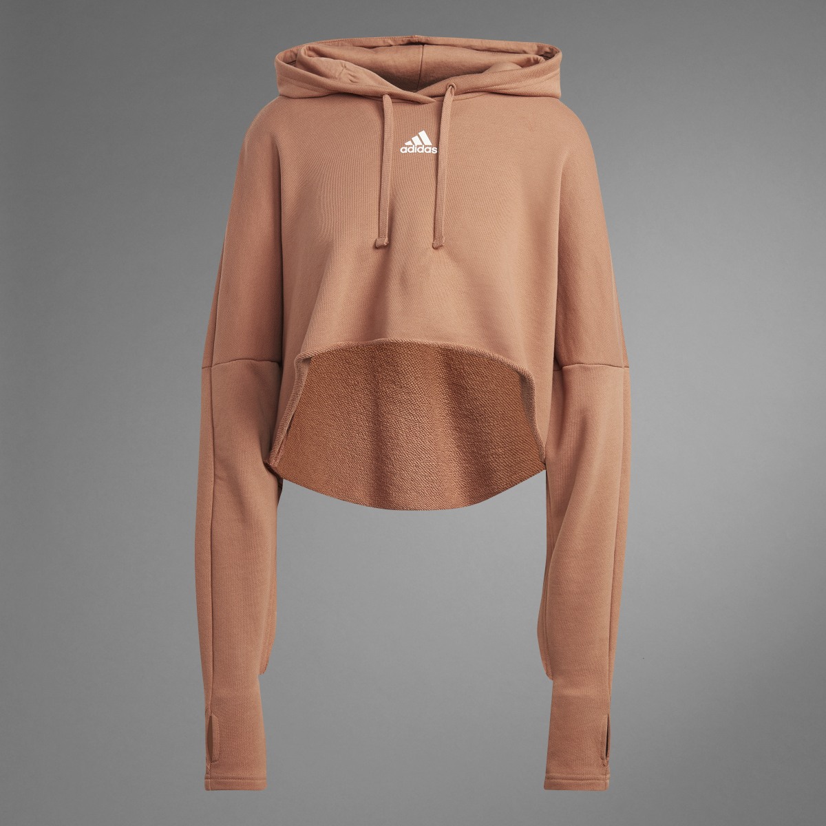 Adidas Sudadera con capucha Collective Power Cropped. 10