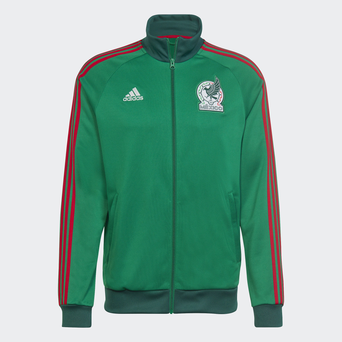 Adidas Chamarra Deportiva México 3 Franjas. 5