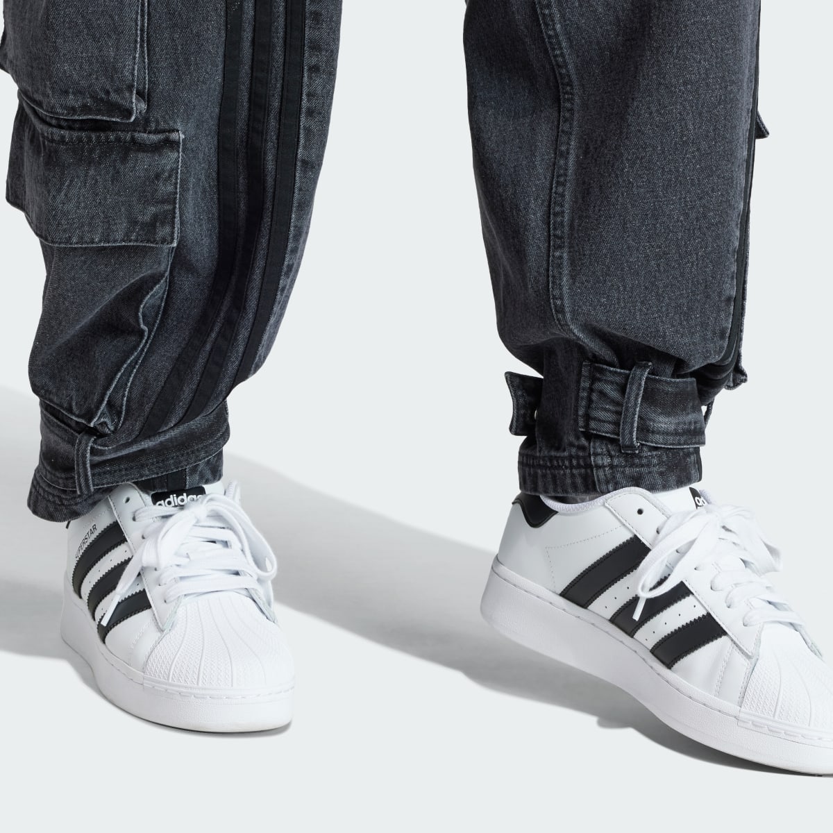 Adidas Adilenium Denim Cargo Pants. 7