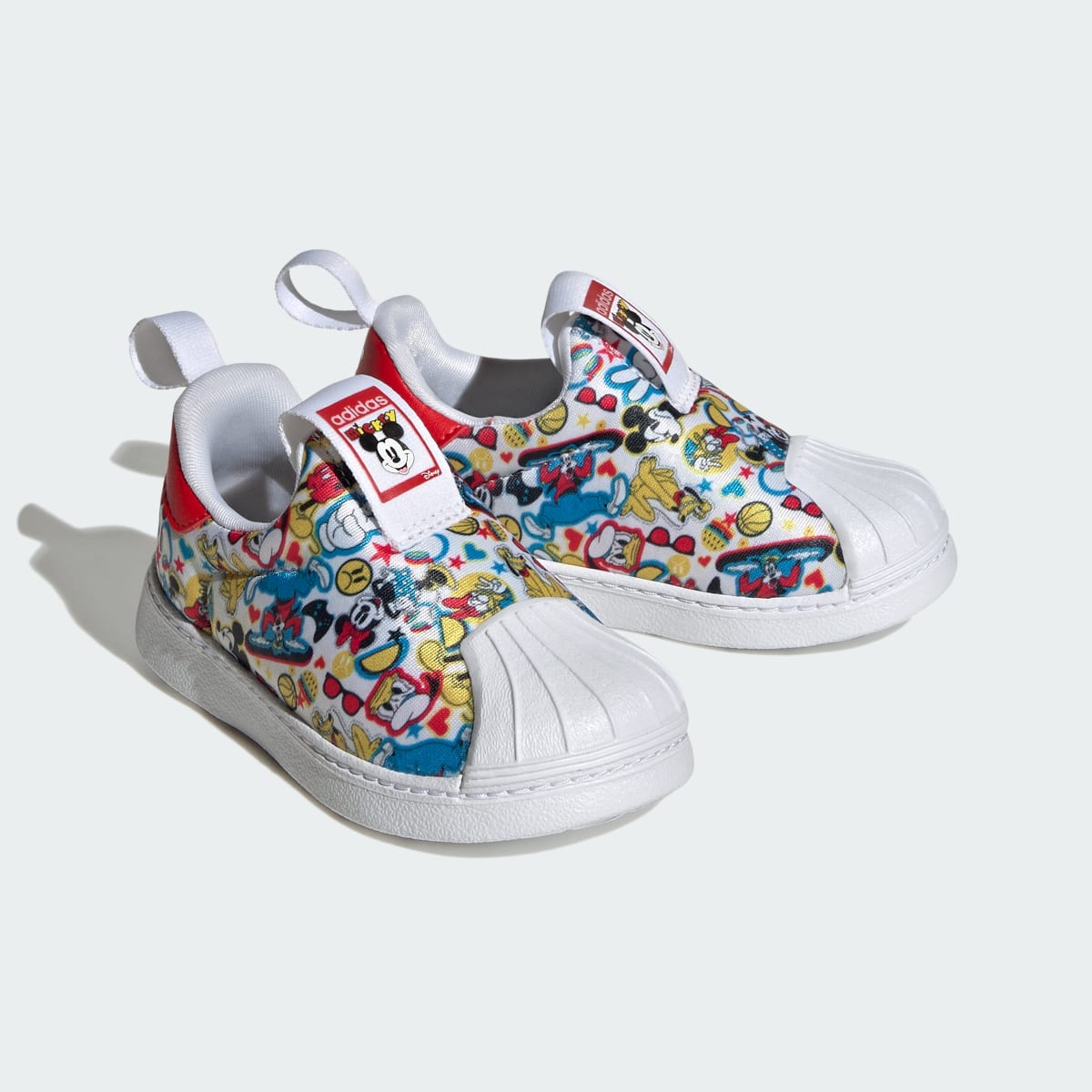 Adidas Originals x Disney Mickey Superstar 360 Kids Ayakkabı. 5