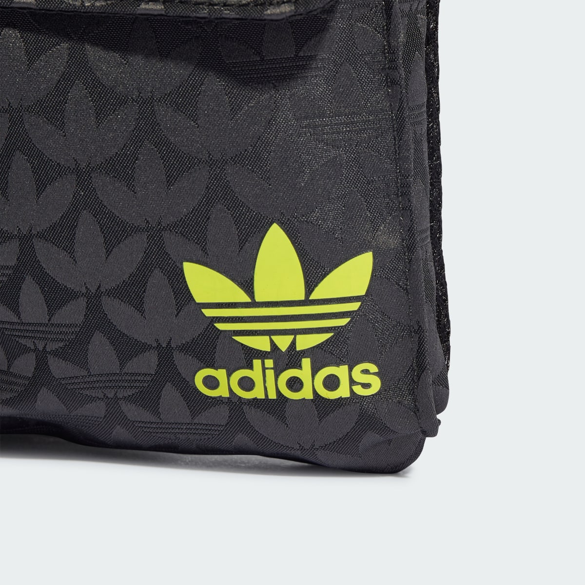 Adidas Trefoil Monogram Jacquard Mini Waist Bag. 6