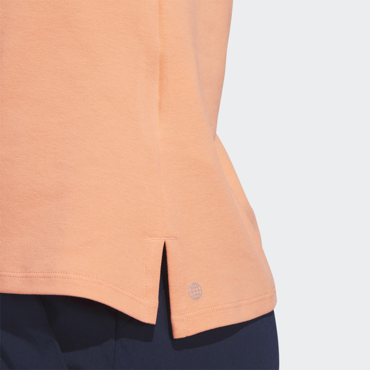 Adidas Go-To Piqué Sleeveless Golf Polo Shirt. 8