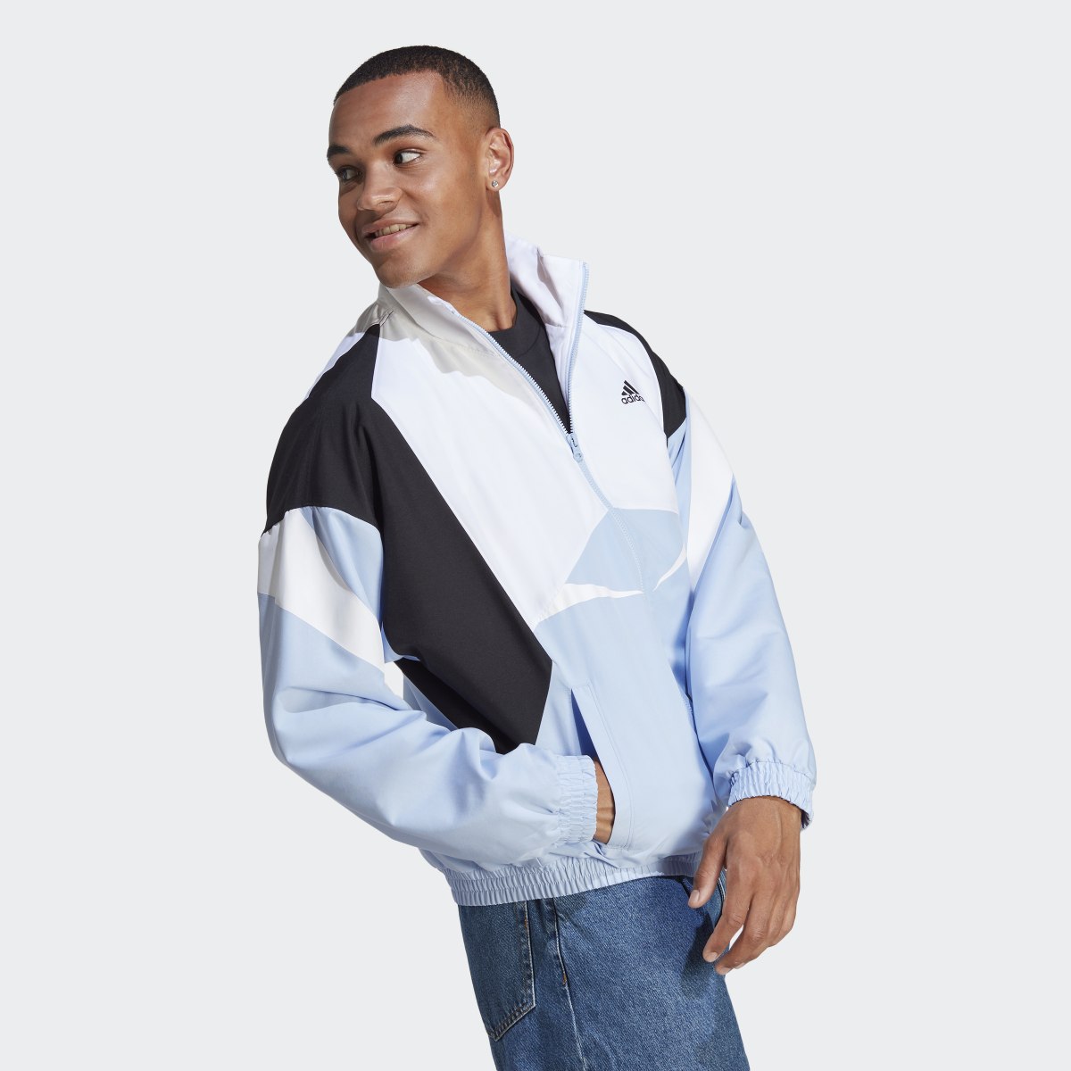 Adidas Colourblock Track Top. 4