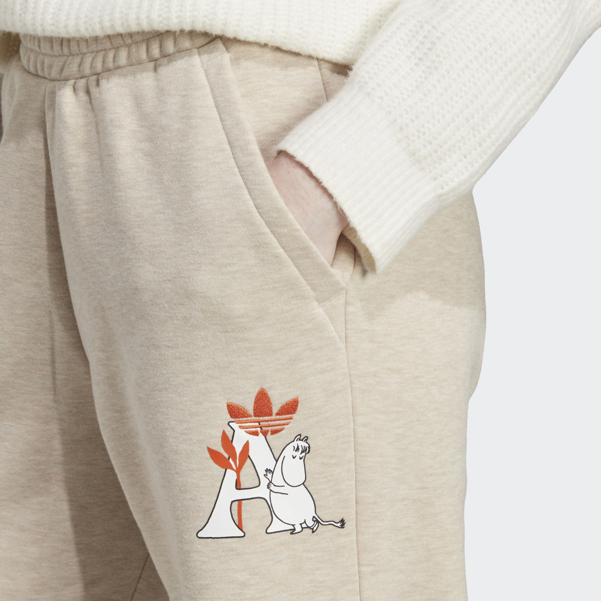 Adidas Originals x Moomin Wide Leg Sweat Joggers. 5