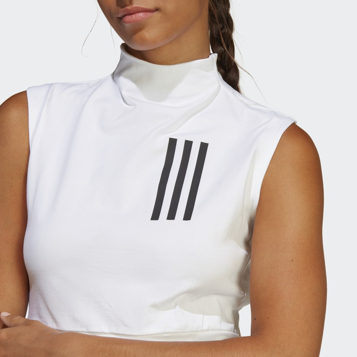 Adidas Mission Victory Sleeveless Crop-Top. 6