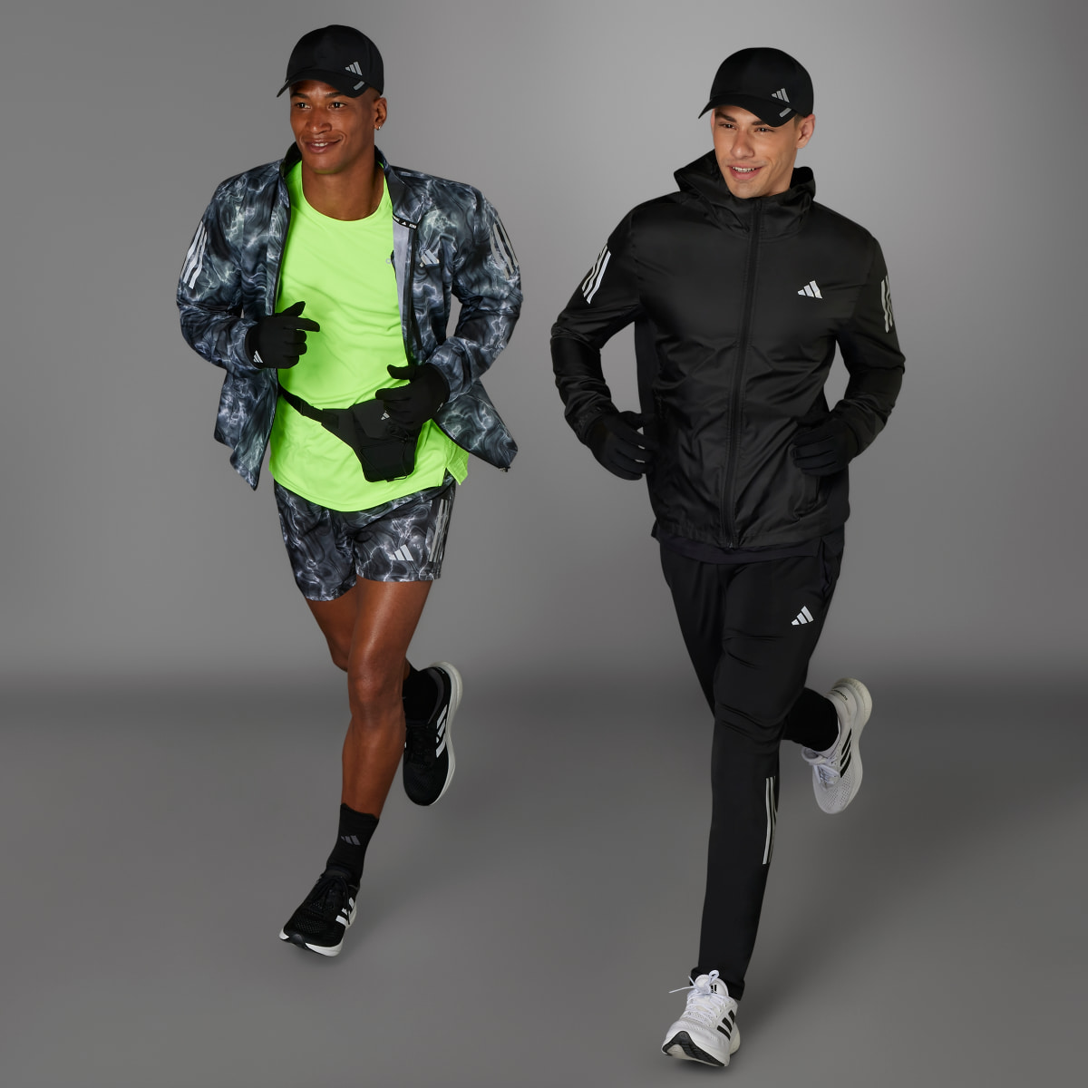 Adidas Own the Run Allover Print Jacket. 7
