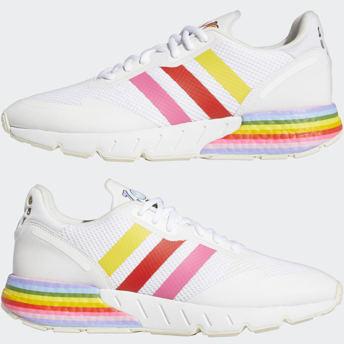 Adidas Tenis ZX 1K Boost Pride. 8