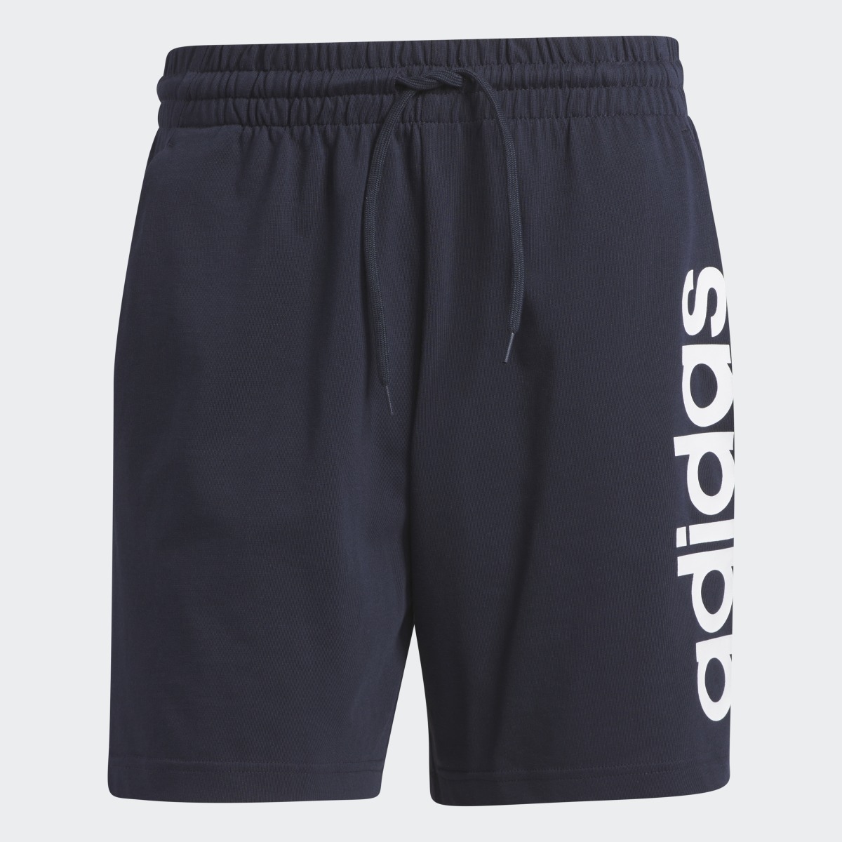 Adidas AEROREADY Essentials Single Jersey Linear Logo Shorts. 4