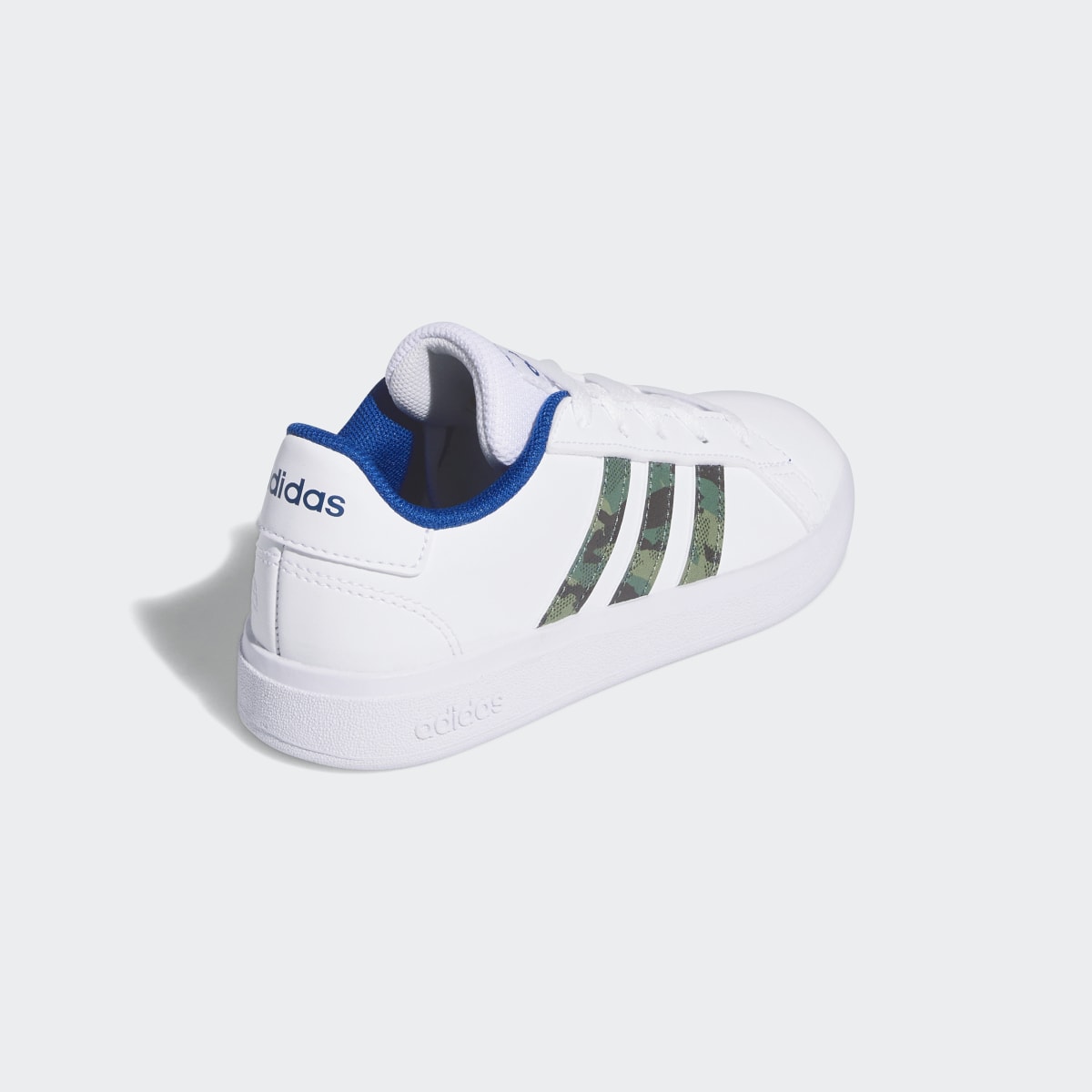Adidas Grand Court Lifestyle Lace Tennis Shoes. 6