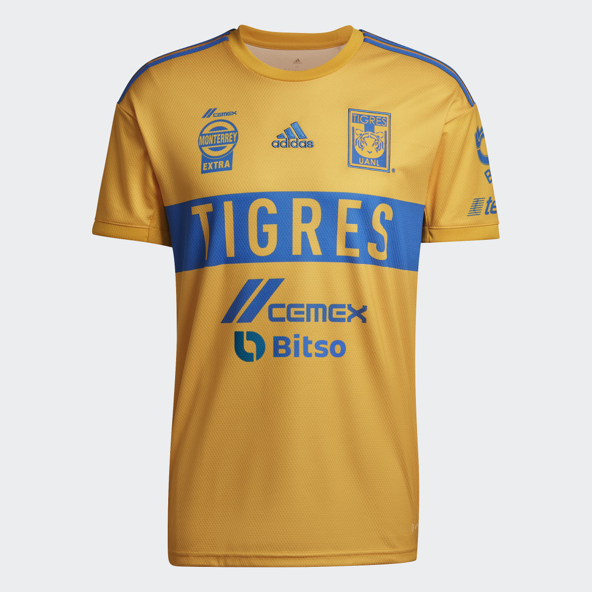 Adidas Jersey Uniforme de Local Tigres UANL 22/23. 4