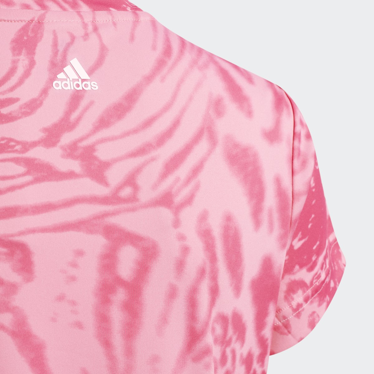 Adidas AEROREADY Sport Icons Animal Print T-Shirt. 4