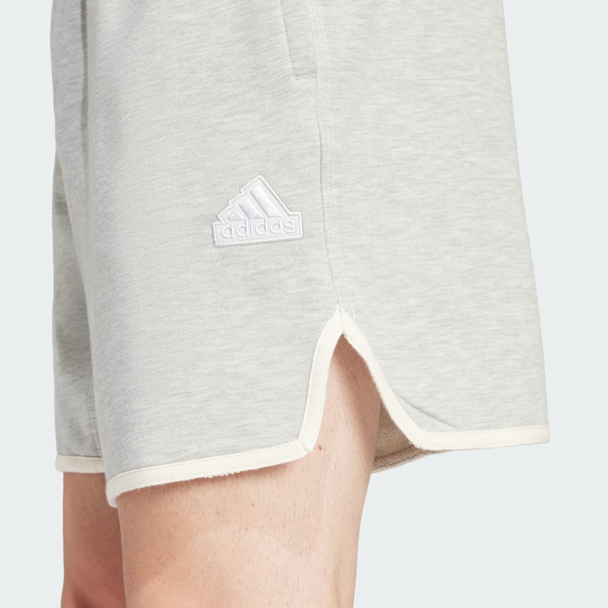 Adidas Lounge French Terry Colored Mélange Shorts. 6