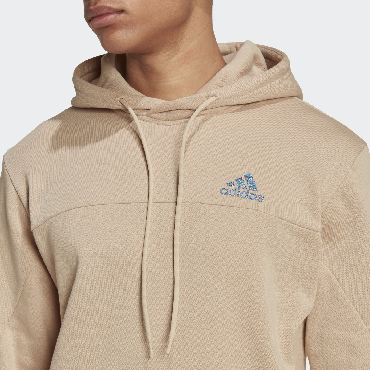 Adidas Stadium Fleece Badge of Sport Hoodie. 6