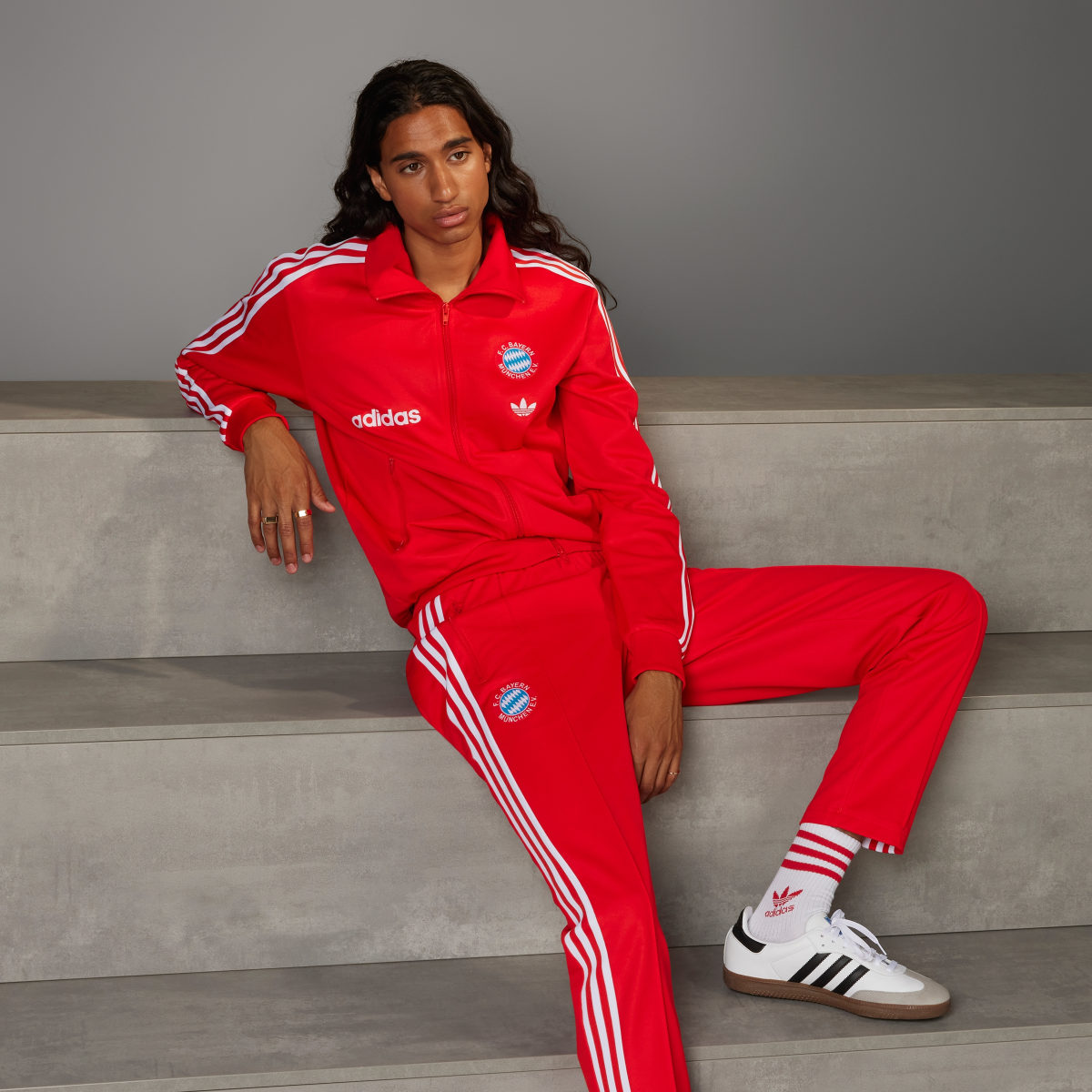 Adidas Bluza dresowa FC Bayern Beckenbauer. 6