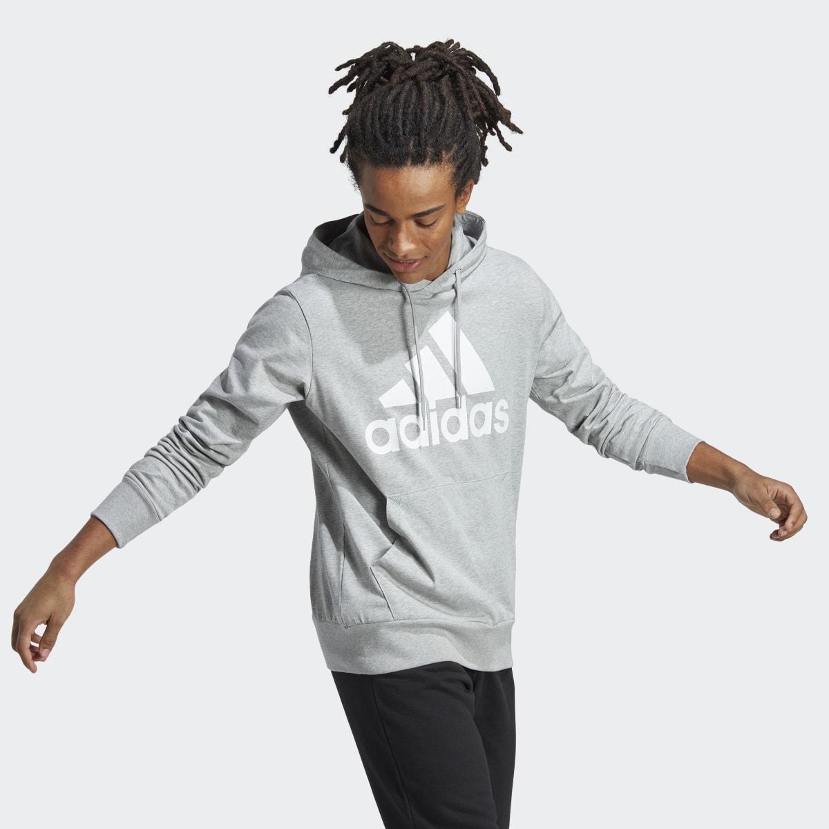 Adidas Essentials Logo Hoodie. 4