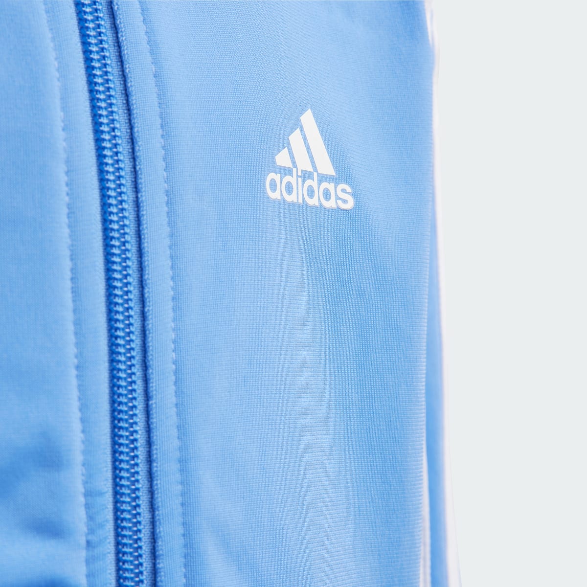 Adidas Essentials 3-Stripes Shiny Track Suit. 8