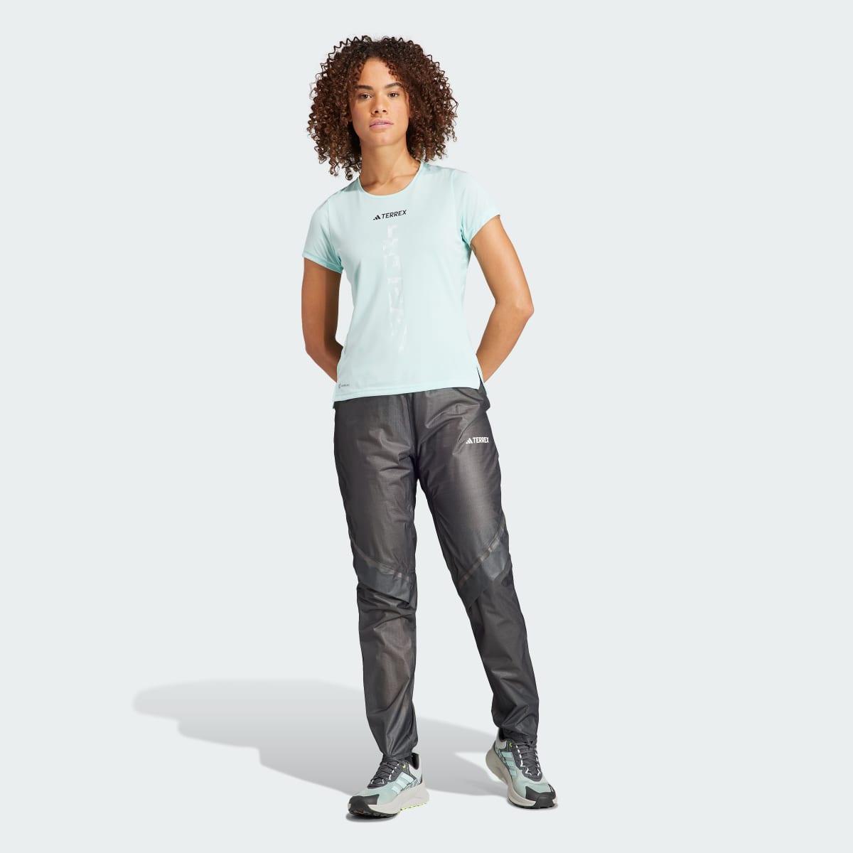 Adidas Pantaloni Terrex Xperior Light 2.5-Layer Rain. 6