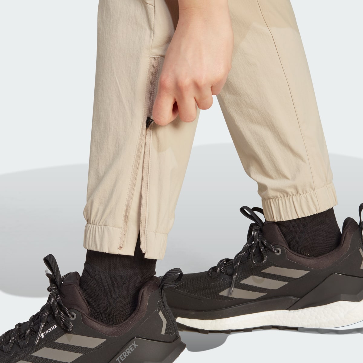 Adidas Terrex Utilitas Hiking Zip-Off Tracksuit Bottoms. 8