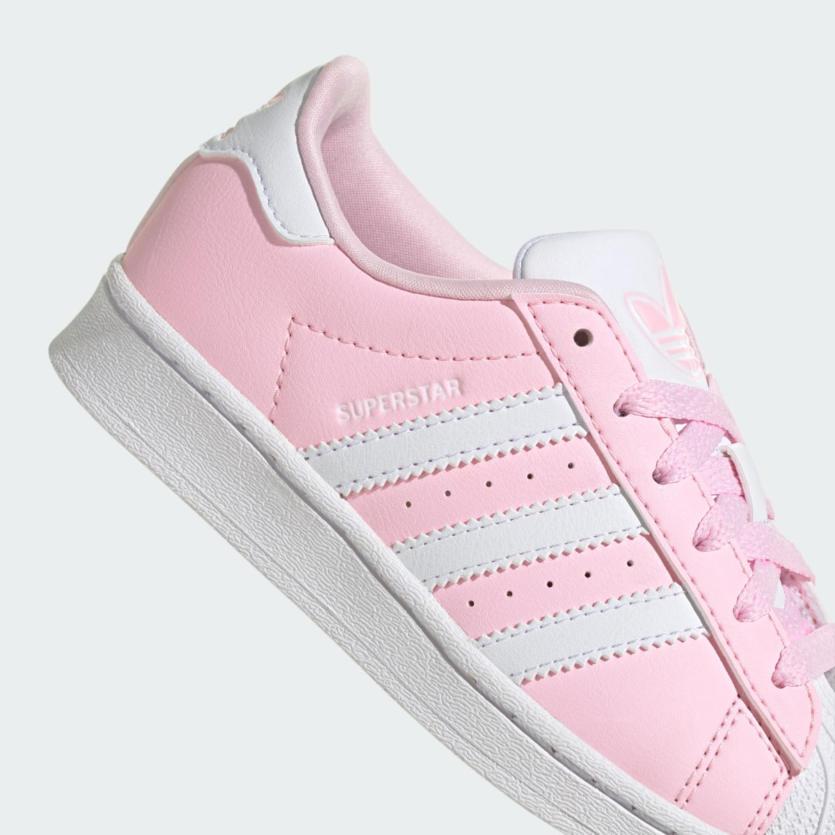 Adidas Tenis Superstar Para Niños. 9