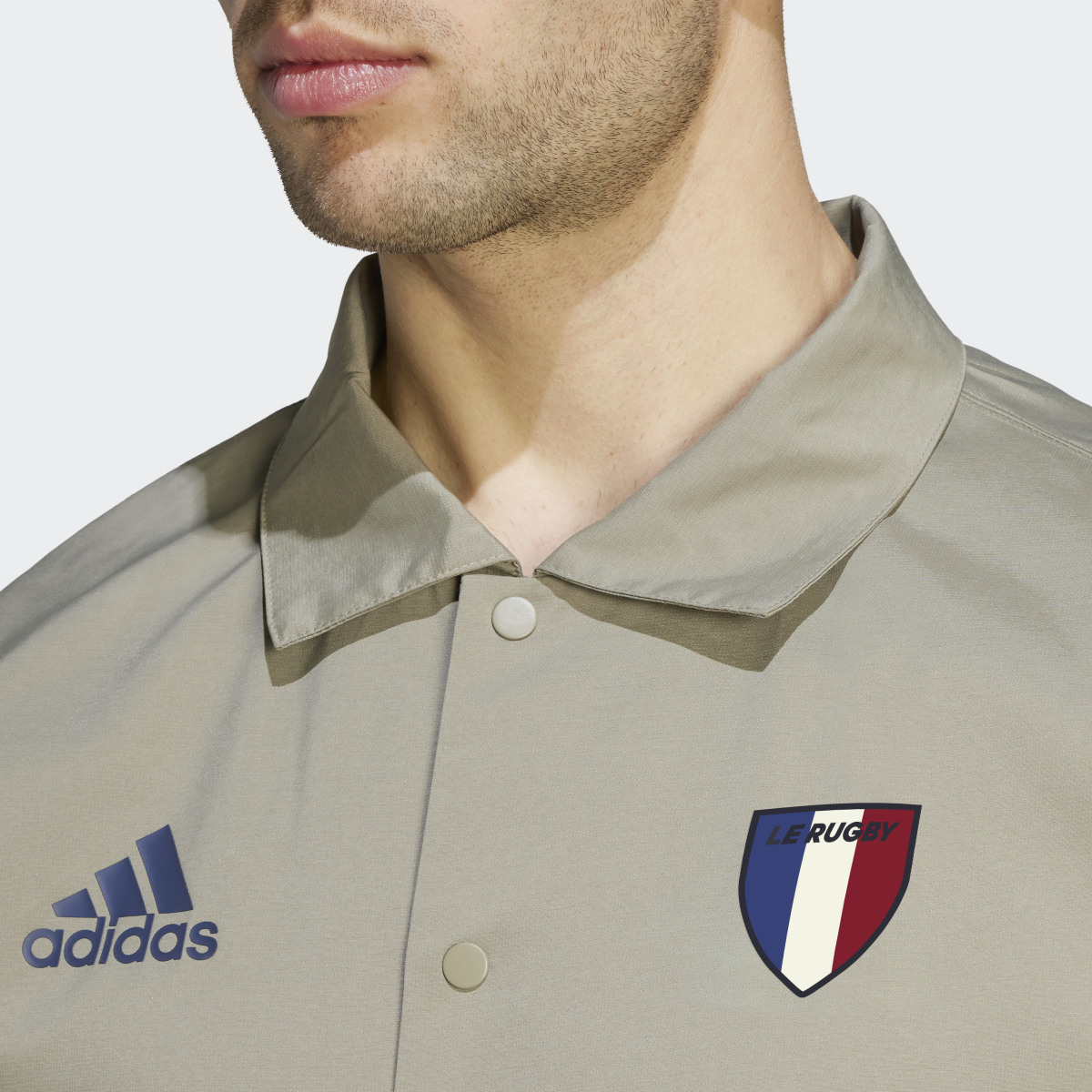 Adidas Chaqueta French Capsule Rugby Lifestyle. 8