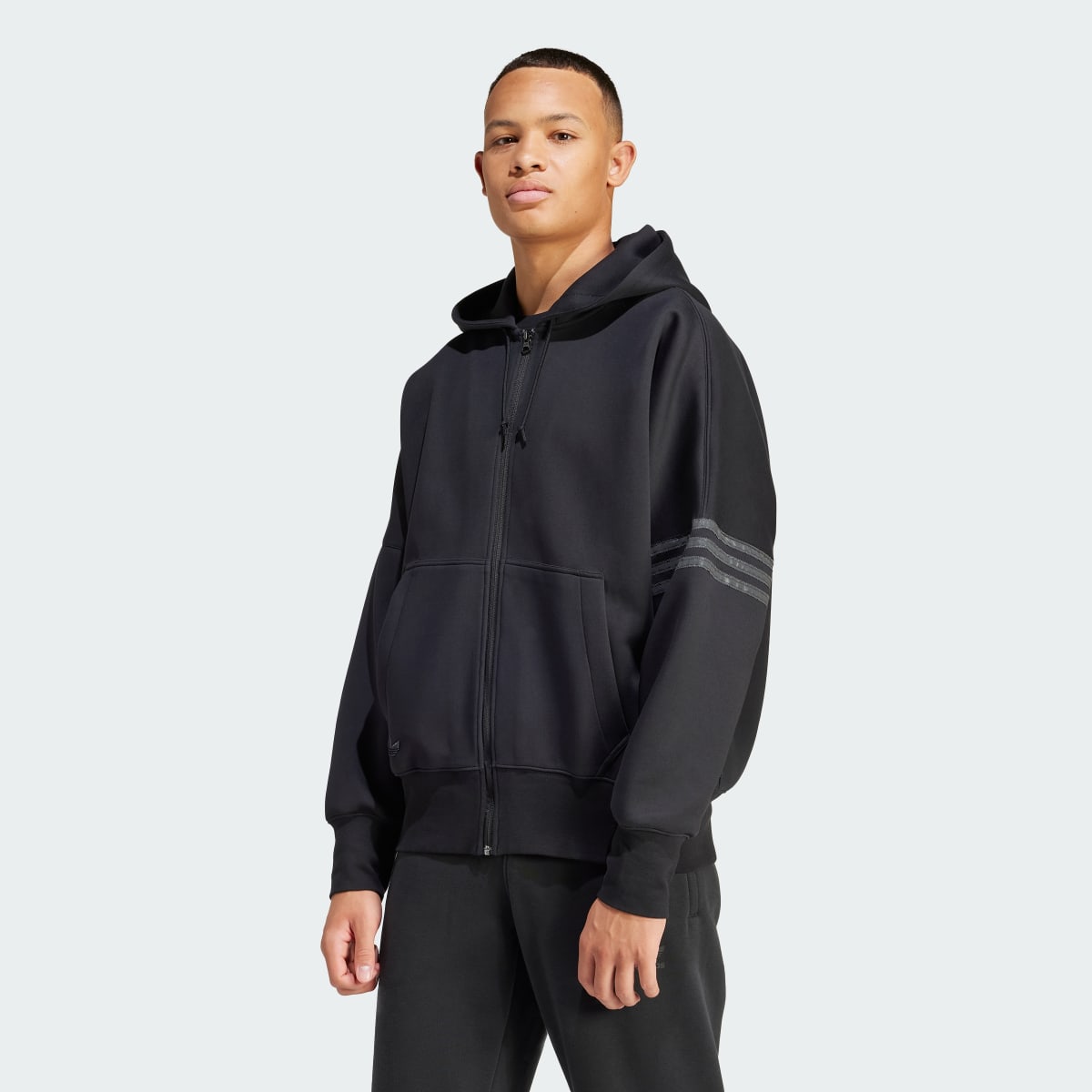 Adidas Veste à capuche zippée Street Neuclassics. 4