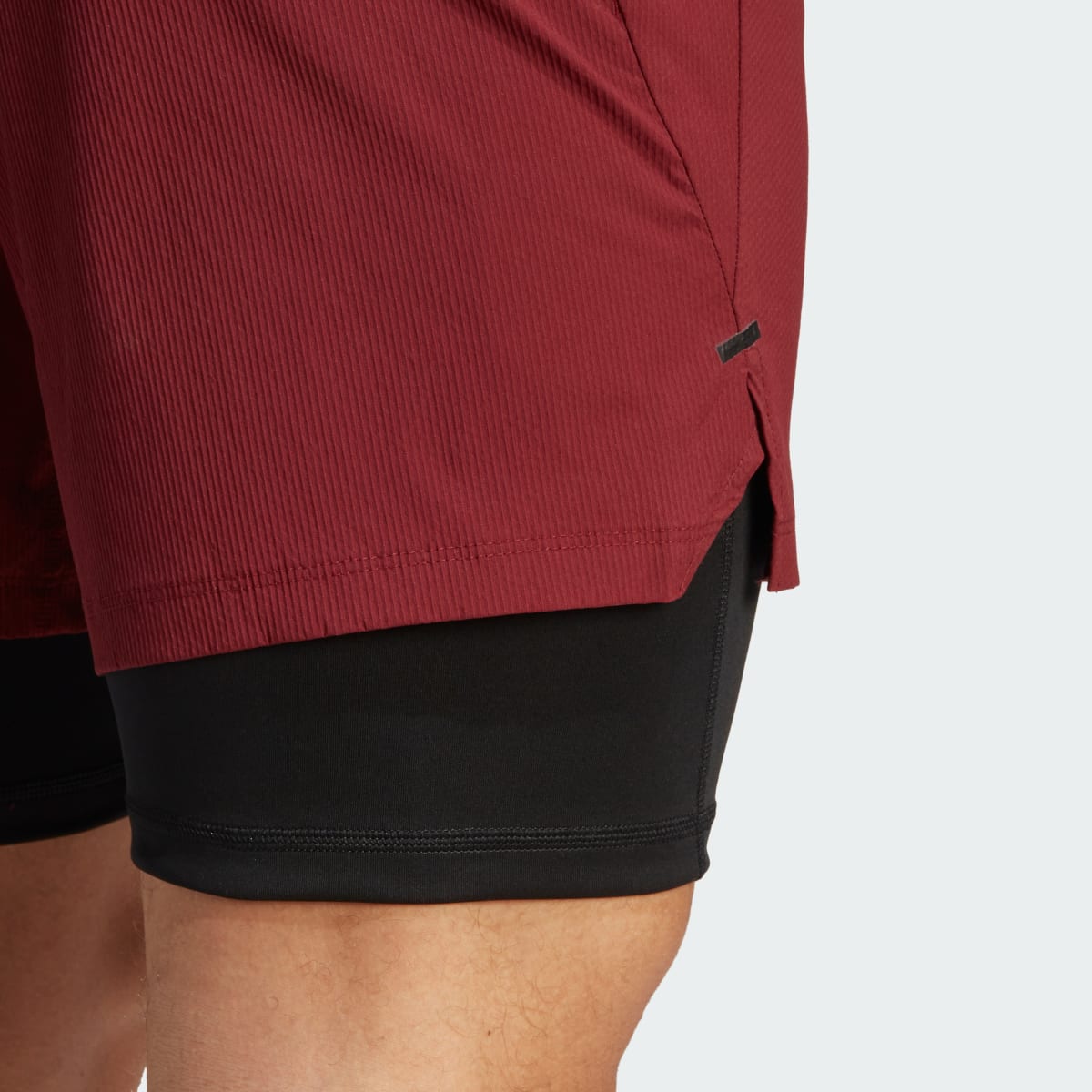 Adidas Power Workout Two-in-One Shorts. 8