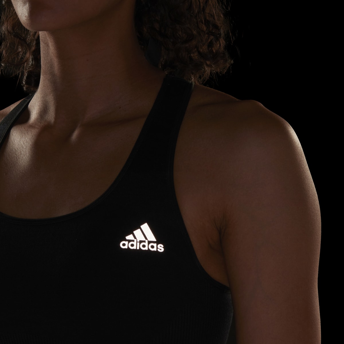 Adidas Running Medium-Support Seamless Merino Wool Bra. 9