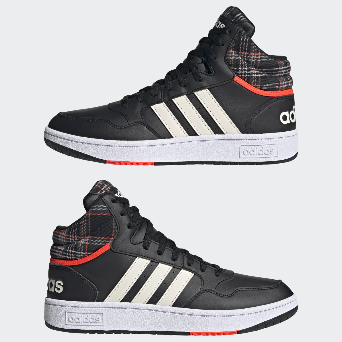 Adidas Hoops 3.0 Mid Lifestyle Basketball Classic Vintage Shoes. 8