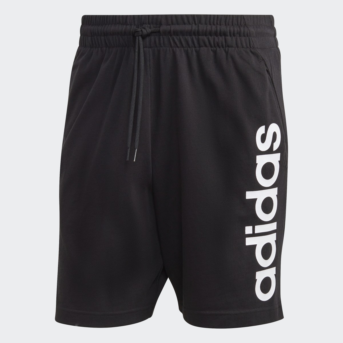 Adidas AEROREADY Essentials Single Jersey Linear Logo Shorts. 5