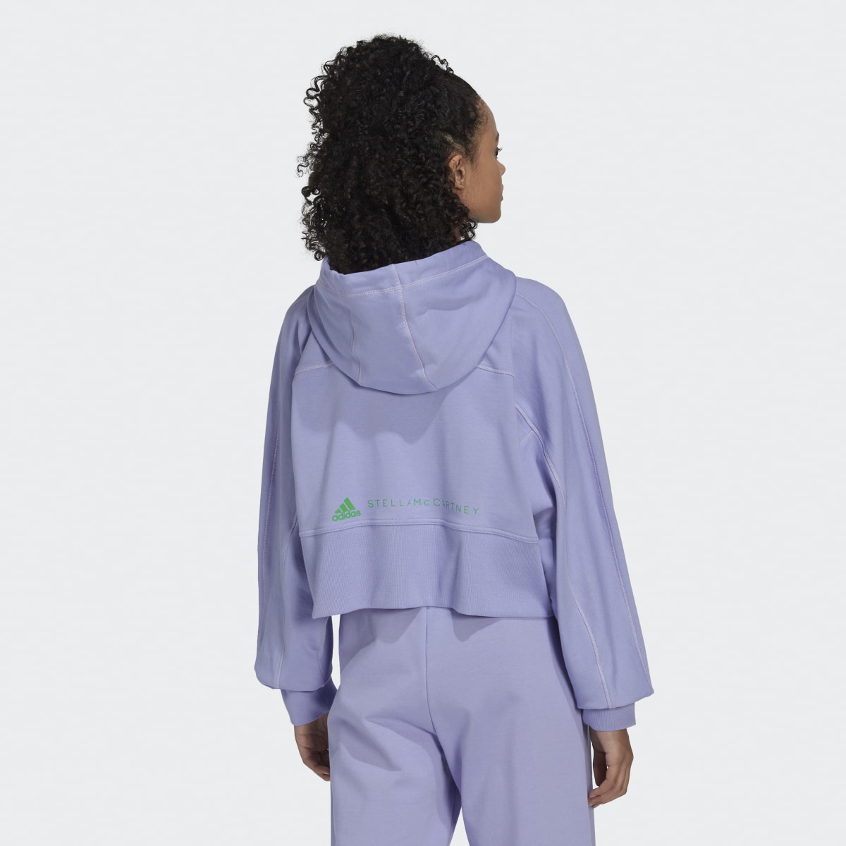 Adidas by Stella McCartney Cropped Kapuzenjacke. 3