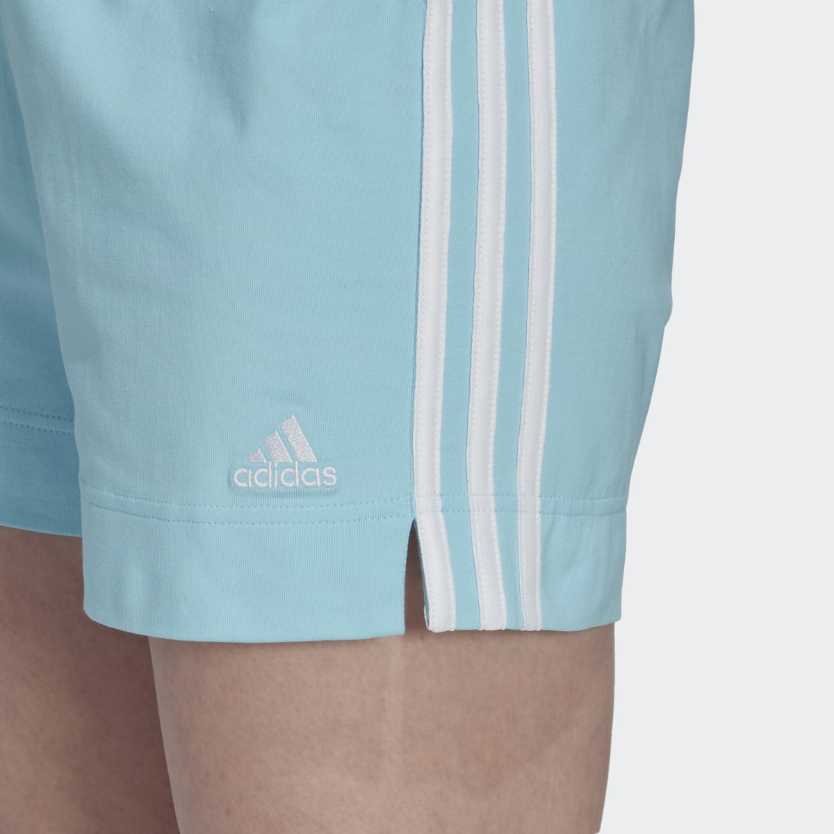 Adidas Essentials Slim 3-Stripes Shorts. 5