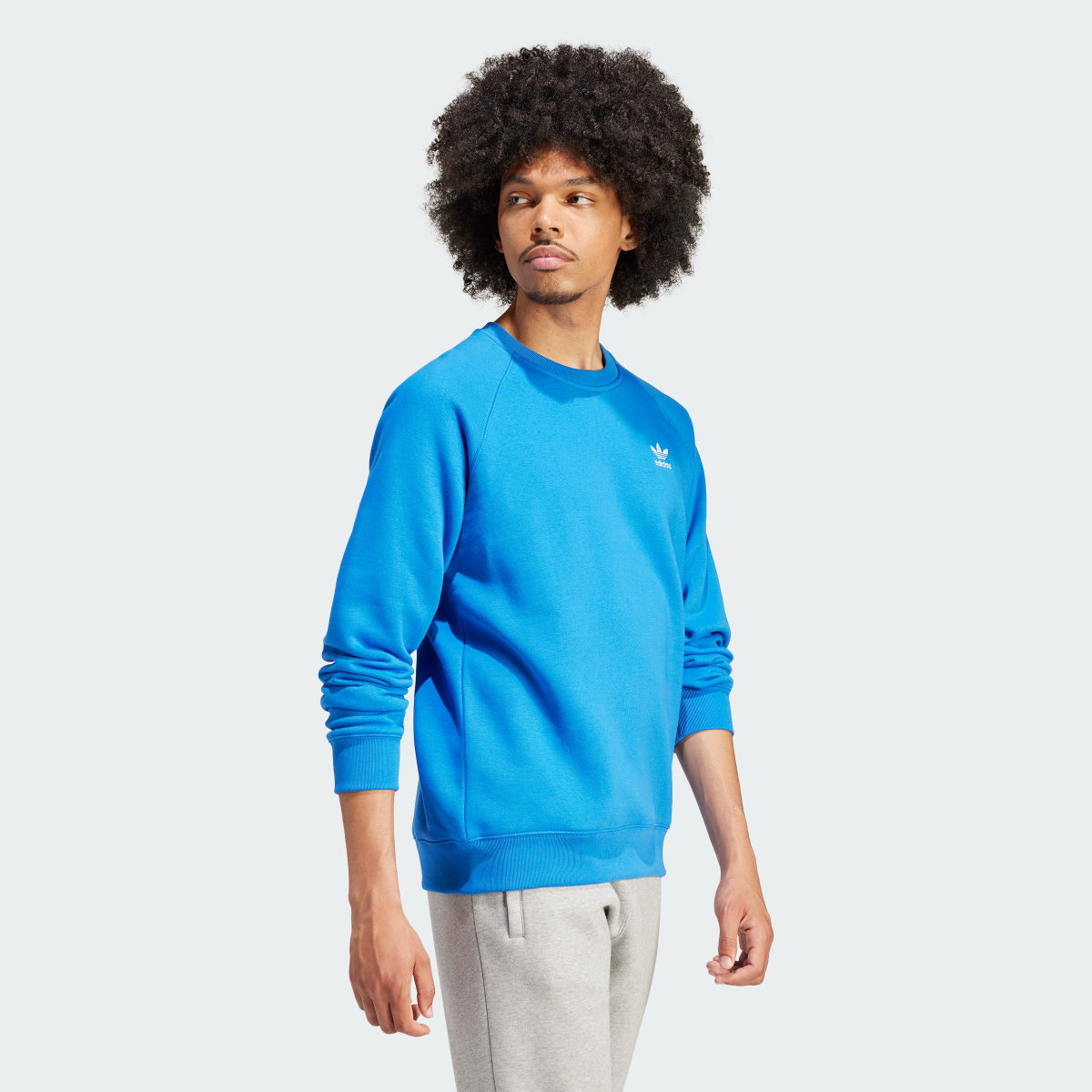 Adidas Trefoil Essentials Crewneck. 4