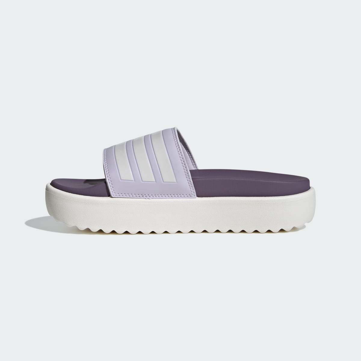 Adidas Adilette Platform Slides. 7