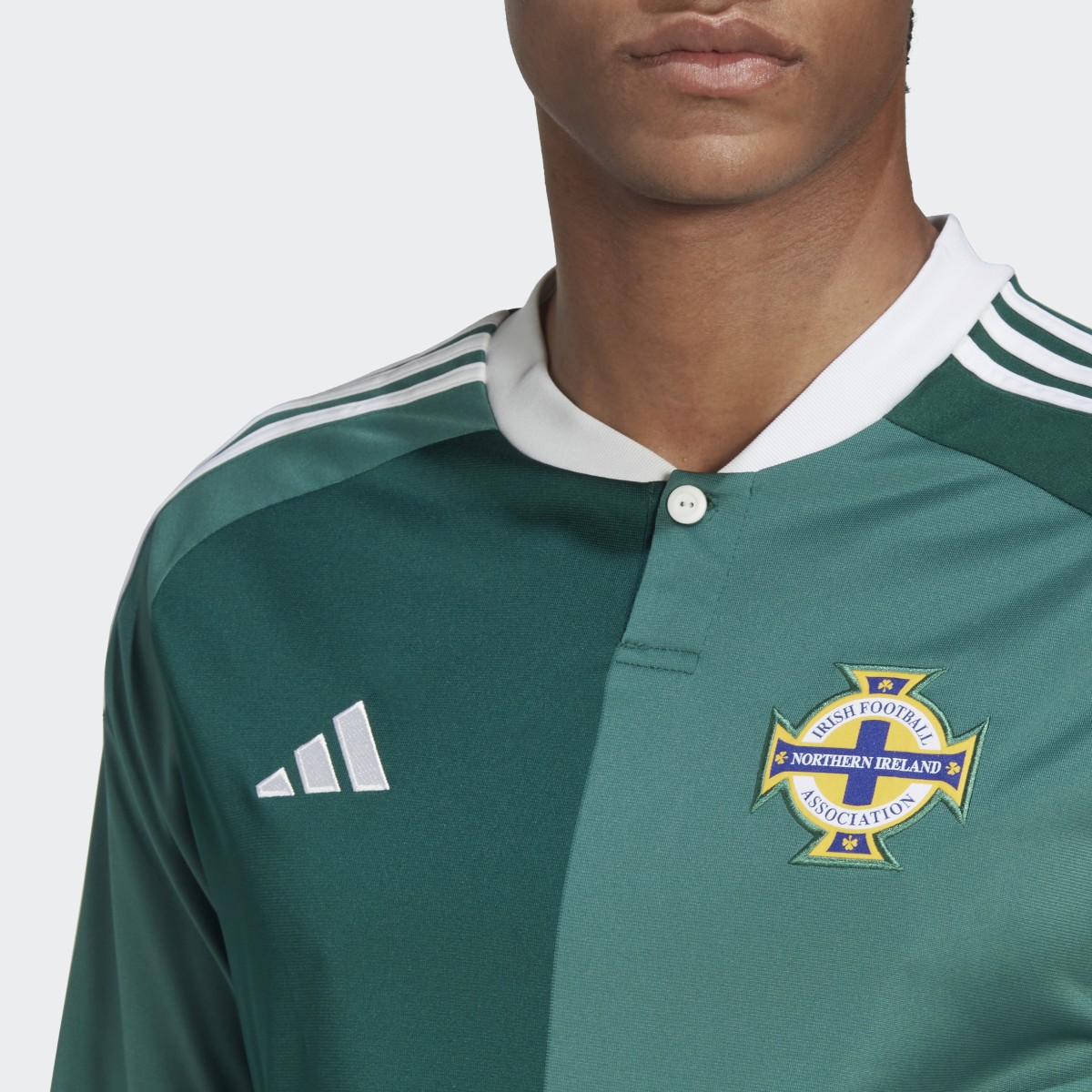 Adidas Northern Ireland 22 Home Jersey. 7