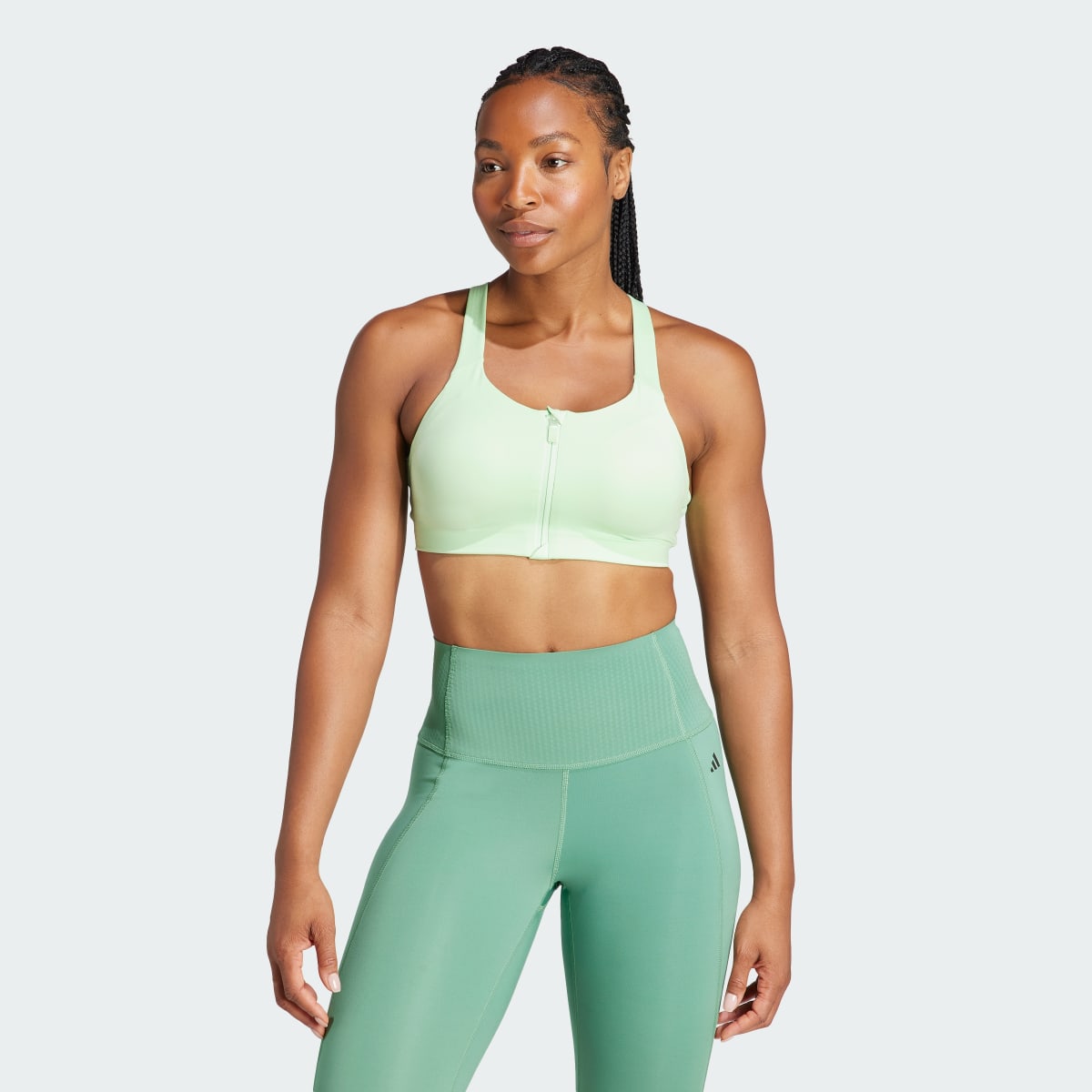 adidas Tlrd Impact Luxe Training High Support Zip Bra