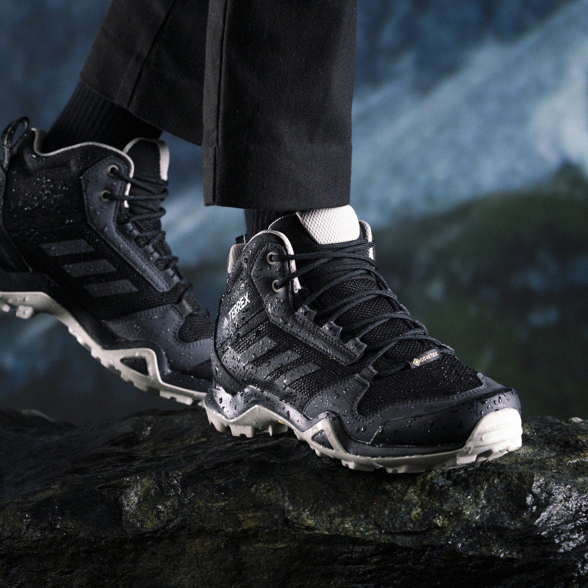 Adidas Terrex AX3 Mid GORE-TEX Hiking Shoes. 4