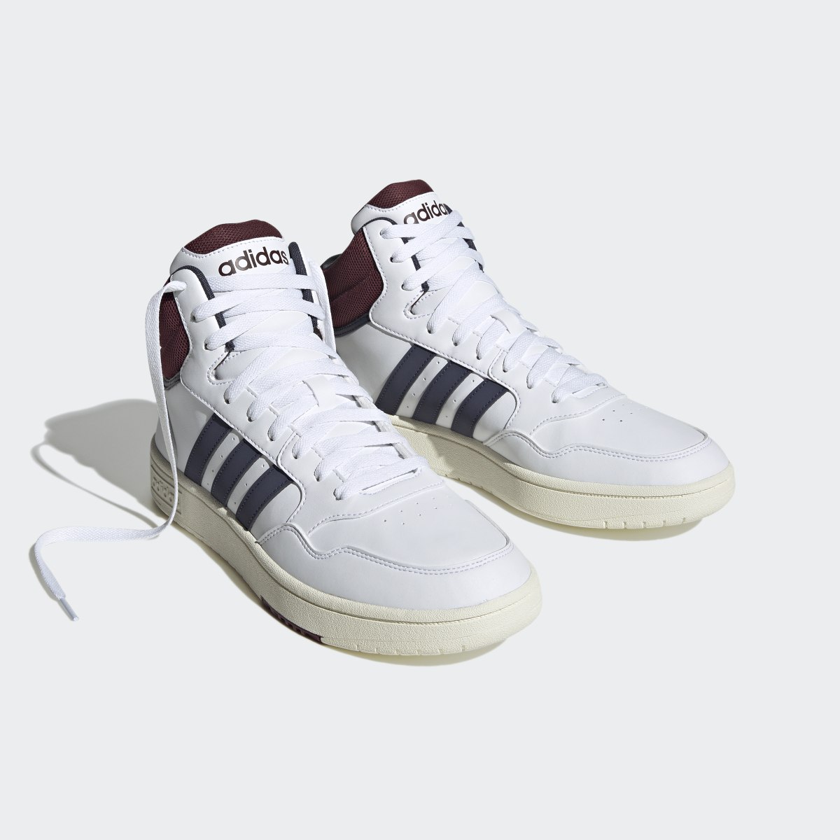 Adidas Hoops 3.0 Mid Lifestyle Basketball Classic Vintage Schuh. 5