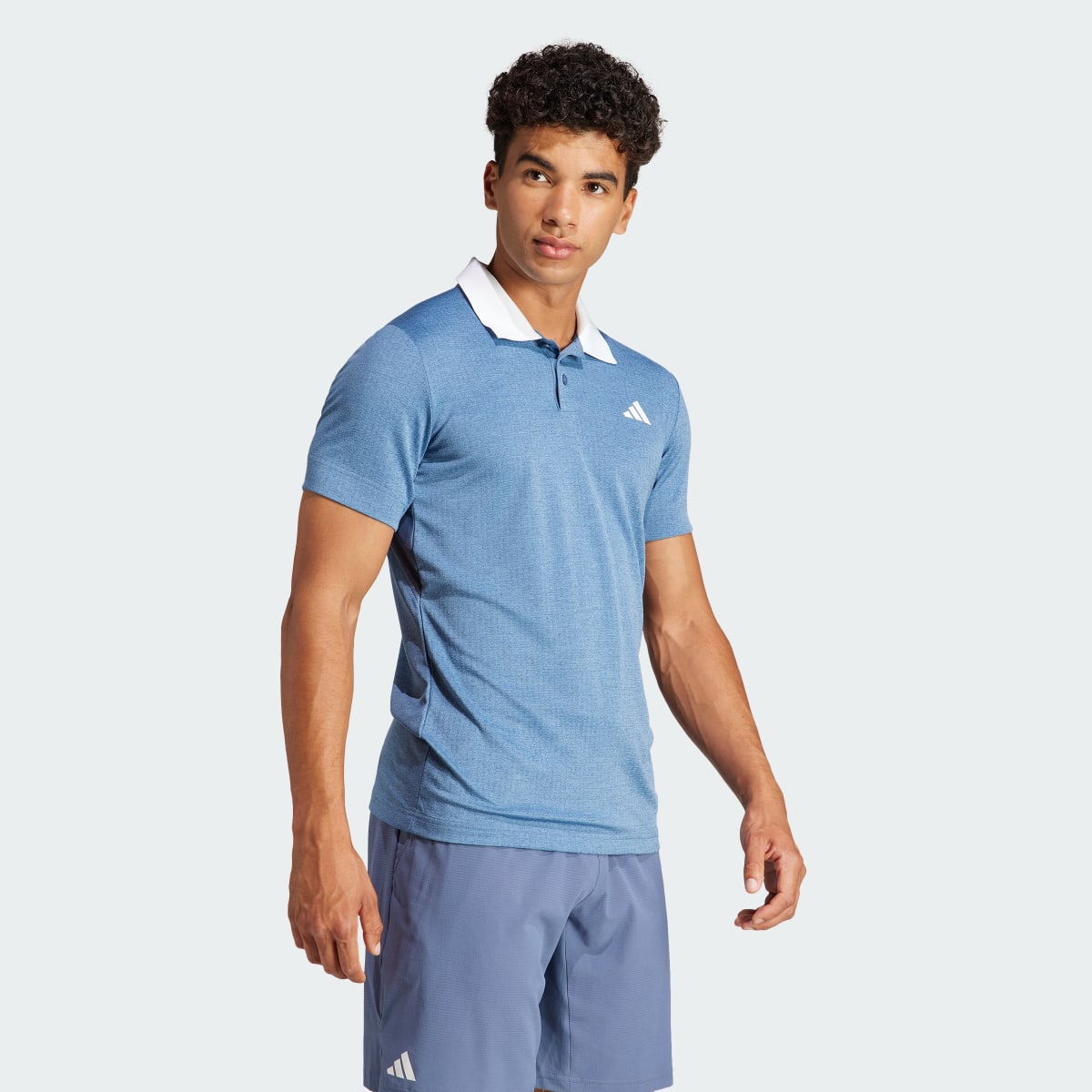 Adidas Playera Polo FreeLift para Tenis. 4