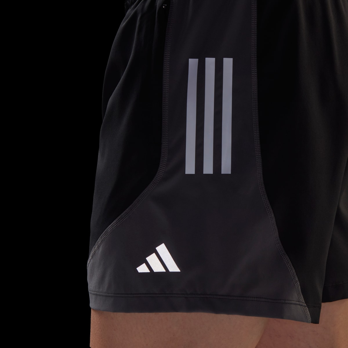 Adidas Own The Run Colorblock Shorts. 9