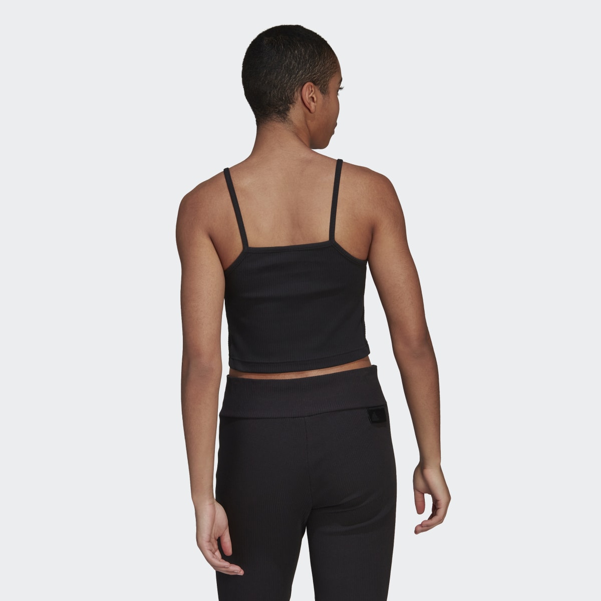 Adidas Sportswear Studio Lounge Rib Tank Top. 4