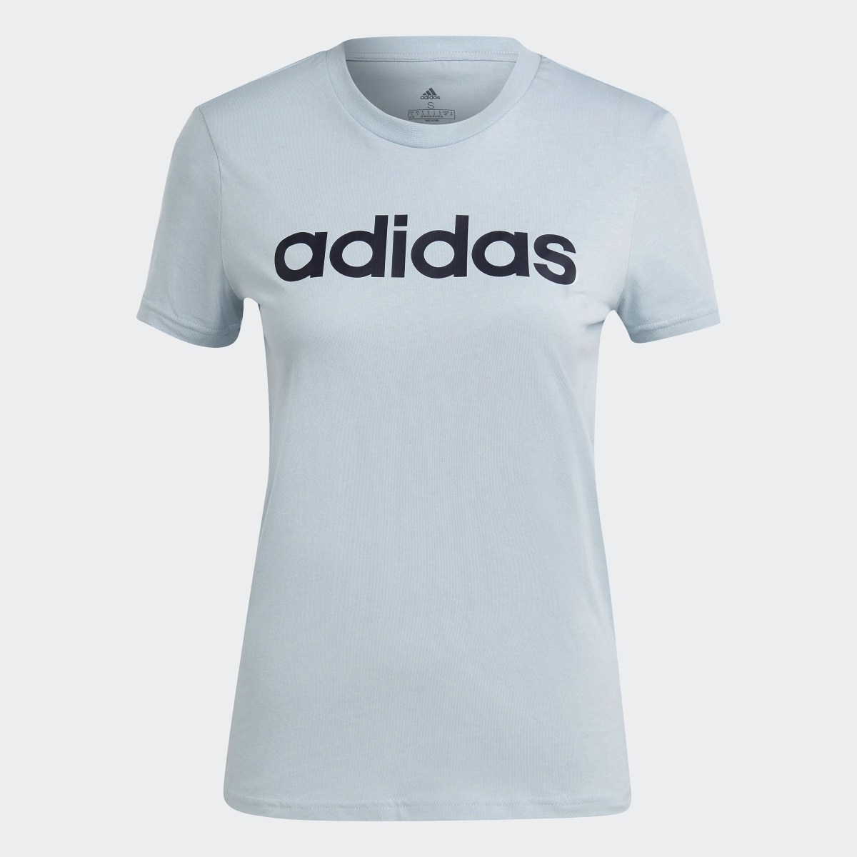 Adidas LOUNGEWEAR Essentials Slim Logo T-Shirt. 5